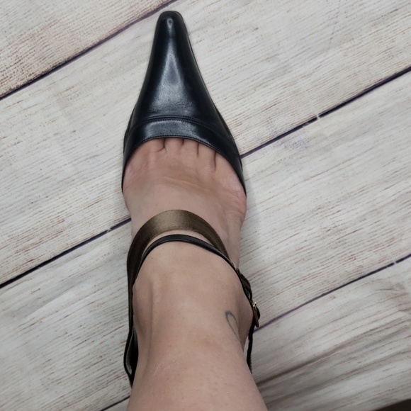 Jimmy Choo Valentine Galla Black Calf Sz: Womens 8 - Picture 2 of 7